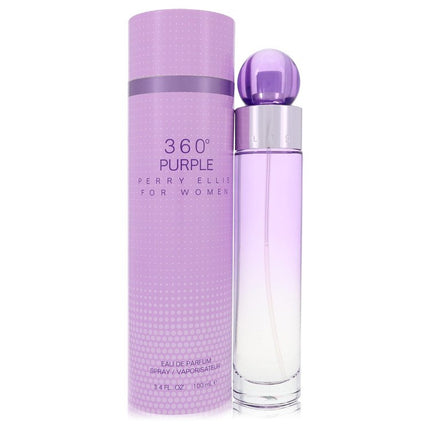 Perry Ellis 360 Purple Eau De Parfum Spray By Perry Ellis 3.4 oz Eau De Parfum Spray Eau De Parfum Spray for women product image