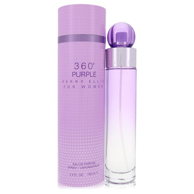Perry Ellis 360 Purple Eau De Parfum Spray By Perry Ellis 3.4 oz Eau De Parfum Spray Eau De Parfum Spray for women product image