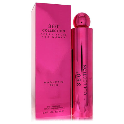 Perry Ellis 360 Collection Magnetic Pink Eau De Parfum Spray By Perry Ellis 3.4 oz Eau De Parfum Spray Eau De Parfum Spray for women product image
