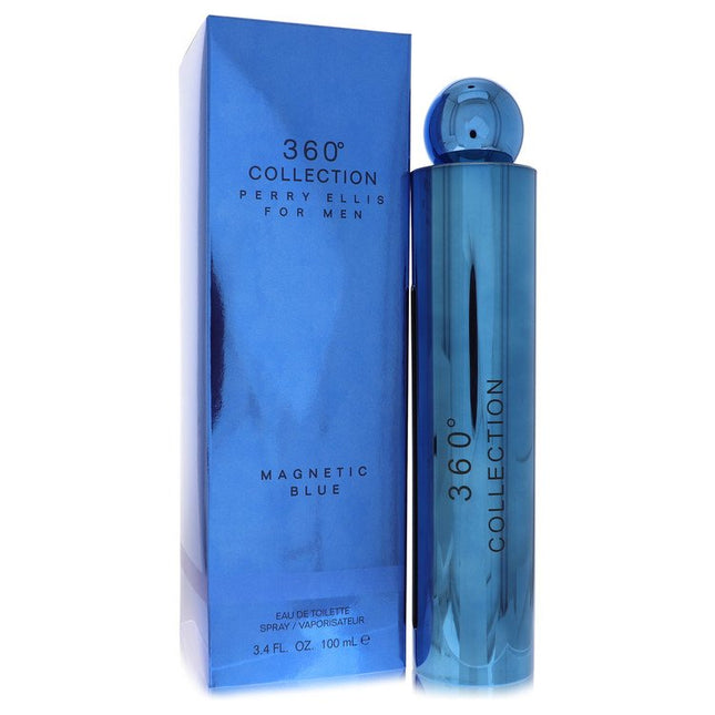 Perry Ellis 360 Collection Magnetic Blue Eau De Toilette Spray By Perry Ellis 3.4 oz Eau De Toilette Spray Eau De Toilette Spray for men product image