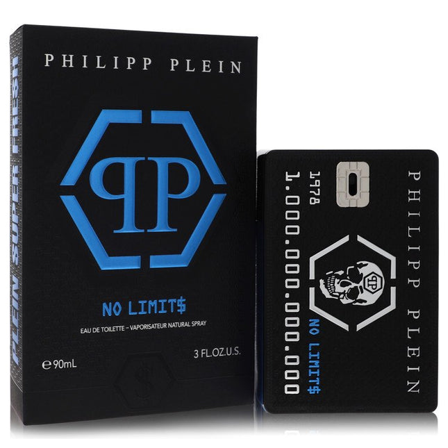 Philipp Plein No Limits Super Fresh Eau De Toilette Spray By Philipp Plein Parfums 3 oz Eau De Toilette Spray Eau De Toilette Spray for men product image