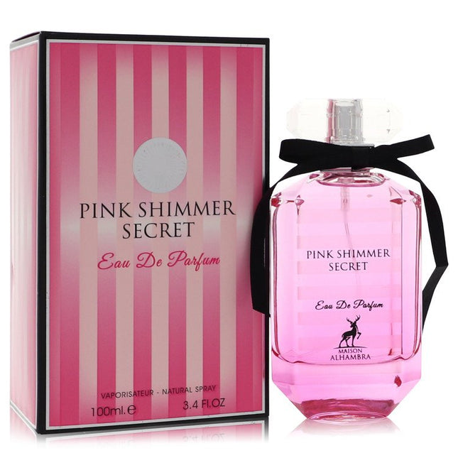 Pink Shimmer Secret Eau De Parfum Spray By Maison Alhambra 3.4 oz Eau De Parfum Spray Eau De Parfum Spray for women product image