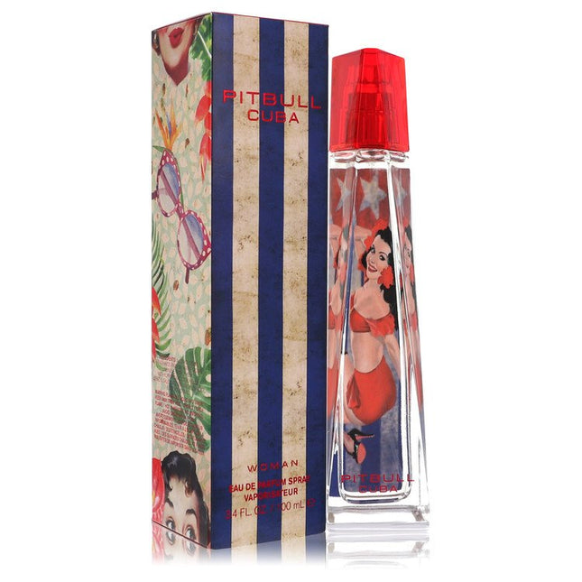 Pitbull Cuba Eau De Parfum Spray By Pitbull 3.4 oz Eau De Parfum Spray Eau De Parfum Spray for women product image