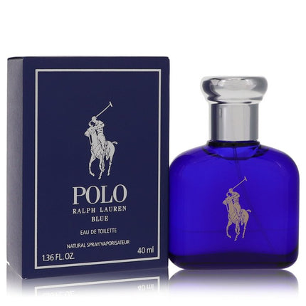 Polo Blue Eau De Toilette Spray By Ralph Lauren 1.4 oz Eau De Toilette Spray Eau De Toilette Spray for men product image