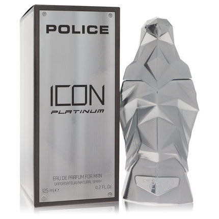 Police Icon Platinum Eau De Parfum Spray By Police Colognes 4.2 oz Eau De Parfum Spray Eau De Parfum Spray for men product image