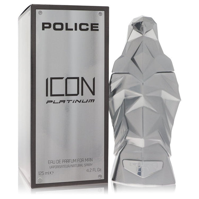Police Icon Platinum Eau De Parfum Spray By Police Colognes 4.2 oz Eau De Parfum Spray Eau De Parfum Spray for men product image