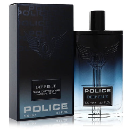 Police Deep Blue Eau De Toilette Spray By Police Colognes 3.4 oz Eau De Toilette Spray Eau De Toilette Spray for men product image