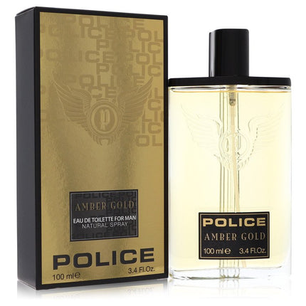 Police Amber Gold Eau De Toilette Spray By Police Colognes 3.4 oz Eau De Toilette Spray Eau De Toilette Spray for men product image