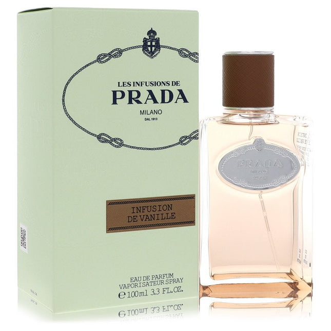 Prada Les Infusions De Infusion De Vanille Eau De Parfum Spray (Unisex) By Prada 3.3 oz Eau De Parfum Spray Eau De Parfum Spray (Unisex) unisex fragrance product image