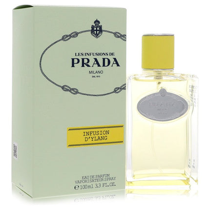 Prada Les Infusions De Infusion D'Ylang Eau De Parfum Spray (Unisex) By Prada 3.3 oz Eau De Parfum Spray Eau De Parfum Spray (Unisex) unisex fragrance product image