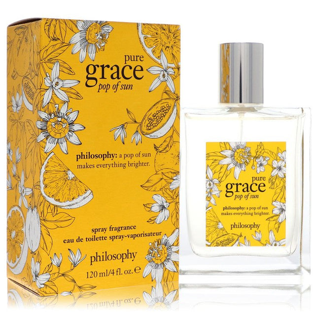 Pure Grace Pop Of Sun Eau De Toilette Spray By Philosophy 4 oz Eau De Toilette Spray Eau De Toilette Spray for women product image