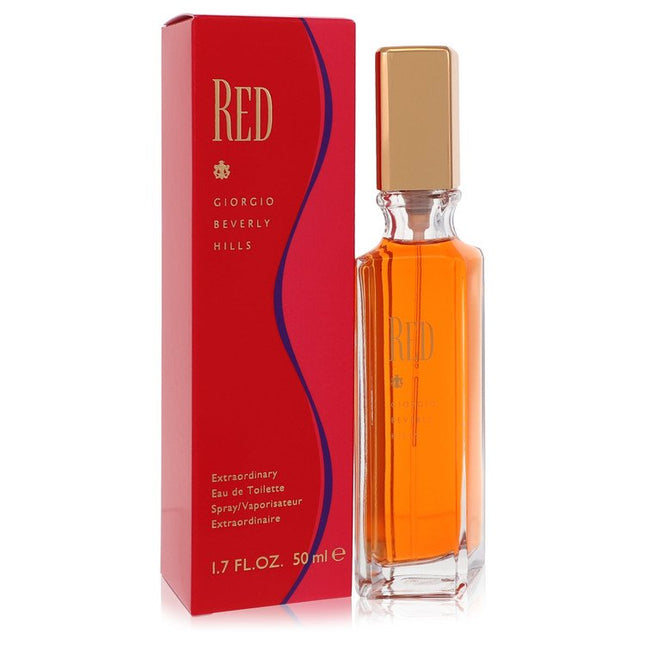 Red Eau De Toilette Spray By Giorgio Beverly Hills 1.7 oz Eau De Toilette Spray Eau De Toilette Spray for women product image