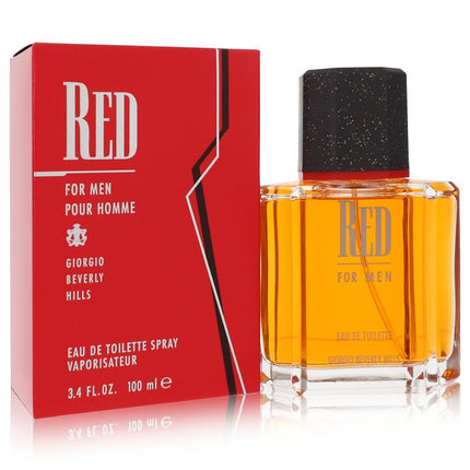 Red Eau De Toilette Spray By Giorgio Beverly Hills 3.4 oz Eau De Toilette Spray Eau De Toilette Spray for men product image