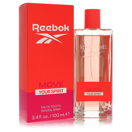 Reebok Move Your Spirit Eau De Toilette Spray By Reebok 3.4 oz Eau De Toilette Spray Eau De Toilette Spray for women product image