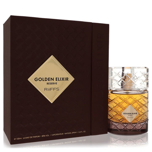 Riiffs Golden Elixir Reserve Extrait De Parfum Spray (Unisex) By Riiffs 3.4 oz Extrait De Parfum Spray Extrait De Parfum Spray (Unisex) unisex fragrance product image