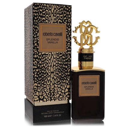 Roberto Cavalli Splendid Vanilla Eau De Parfum Spray (Unisex) By Roberto Cavalli 3.4 oz Eau De Parfum Spray Eau De Parfum Spray (Unisex) unisex fragrance product image