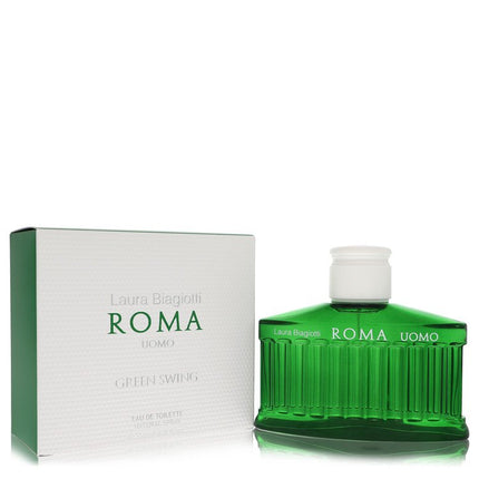 Roma Uomo Green Swing Eau De Toilette Spray By Laura Biagiotti 6.8 oz Eau De Toilette Spray Eau De Toilette Spray for men product image