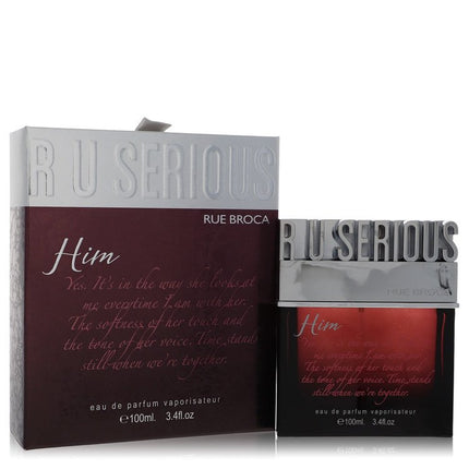 R U Serious Him Eau De Parfum Spray By Rue Broca 3.4 oz Eau De Parfum Spray Eau De Parfum Spray for men product image