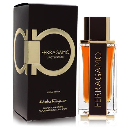 Salvatore Ferragamo Spicy Leather Eau De Parfum Spray By Salvatore Ferragamo 3.4 oz Eau De Parfum Spray Eau De Parfum Spray for men product image