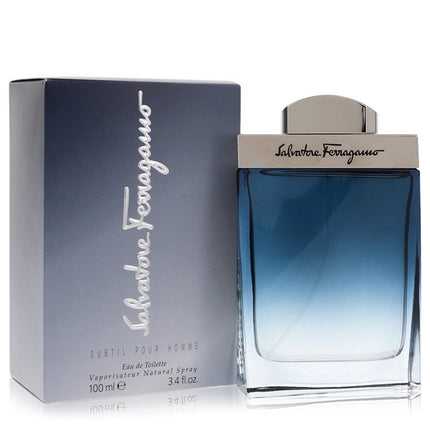 Subtil Eau De Toilette Spray By Salvatore Ferragamo 3.4 oz Eau De Toilette Spray Eau De Toilette Spray for men product image