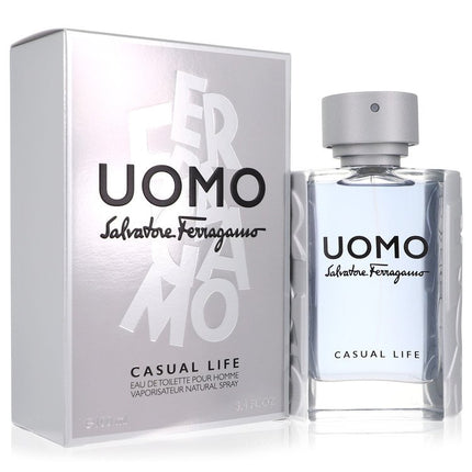 Salvatore Ferragamo Uomo Casual Life Eau De Toilette Spray By Salvatore Ferragamo 3.4 oz Eau De Toilette Spray Eau De Toilette Spray for men product image