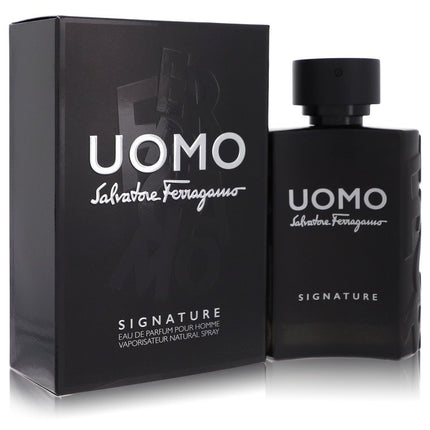 Salvatore Ferragamo Uomo Signature Eau De Parfum Spray By Salvatore Ferragamo 3.4 oz Eau De Parfum Spray Eau De Parfum Spray for men product image
