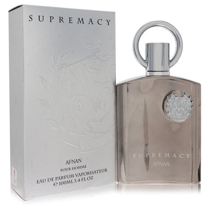 Supremacy Silver Eau De Parfum Spray By Afnan 3.4 oz Eau De Parfum Spray Eau De Parfum Spray for men product image