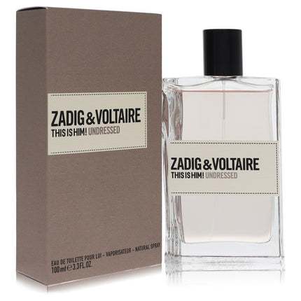 This Is Him Undressed Eau De Toilette Spray By Zadig & Voltaire 3.3 oz Eau De Toilette Spray Eau De Toilette Spray for men product image
