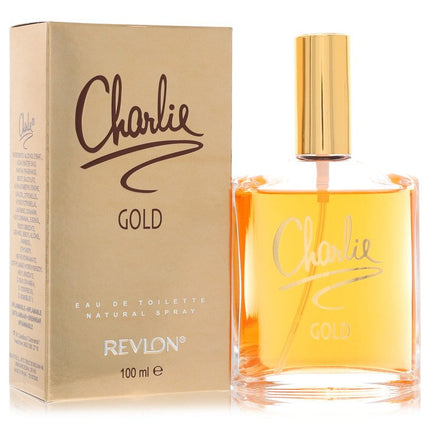 Charlie Gold Eau De Toilette Spray By Revlon 3.3 oz Eau De Toilette Spray Eau De Toilette Spray for women product image