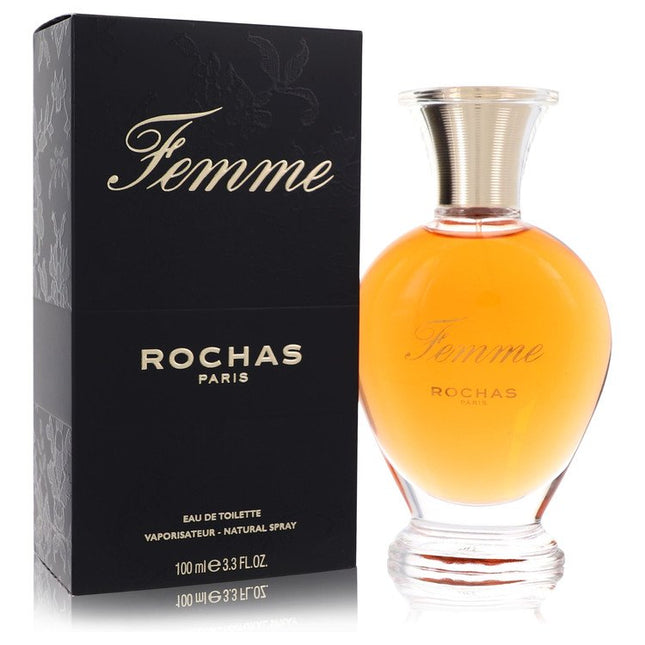 Femme Rochas Eau De Toilette Spray By Rochas 3.4 oz Eau De Toilette Spray Eau De Toilette Spray for women product image