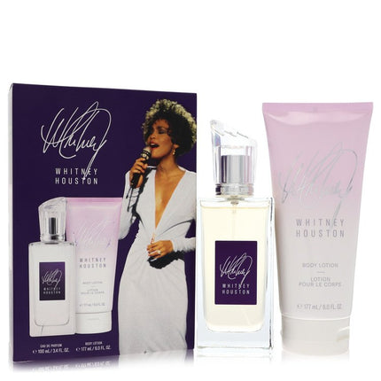 Whitney Houston Gift Set By Whitney Houston 3.4 oz Eau De Parfum Spray + 6 oz Body Lotion Gift Set - 3.4 Oz Eau De Parfum Spray + 6 Oz Body Lotion for women product image