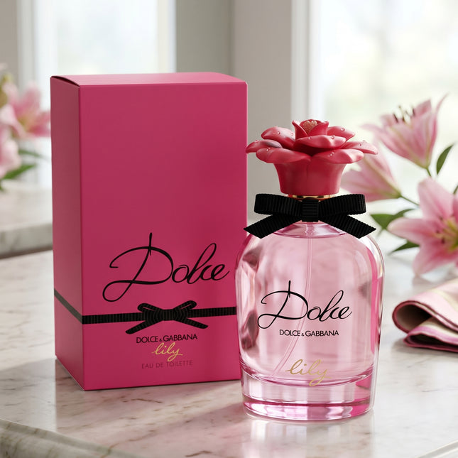 Dolce & Gabbana Dolce Lily front view perfume bottle