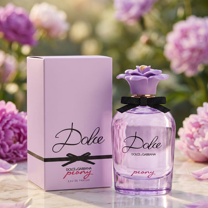 Dolce & Gabbana Dolce Peony front view perfume bottle
