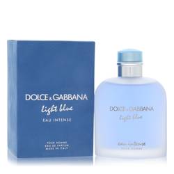 Dolce & Gabbana Light Blue Eau Intense close up bottle detail