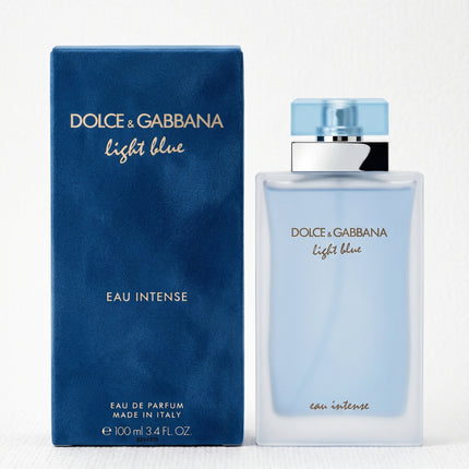 Dolce & Gabbana Light Blue Eau Intense Perfume for Women – Fruity Floral Jasmine Fragrance