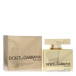 Dolce & Gabbana The One Gold perfume packaging and box