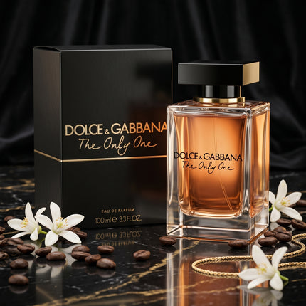The Only One perfume side angle sweet gourmand floral fragrance bottle