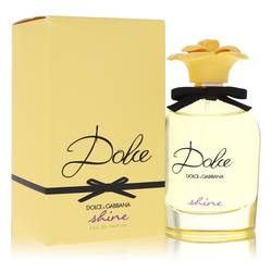 Dolce Shine side angle floral fruity fragrance bottle