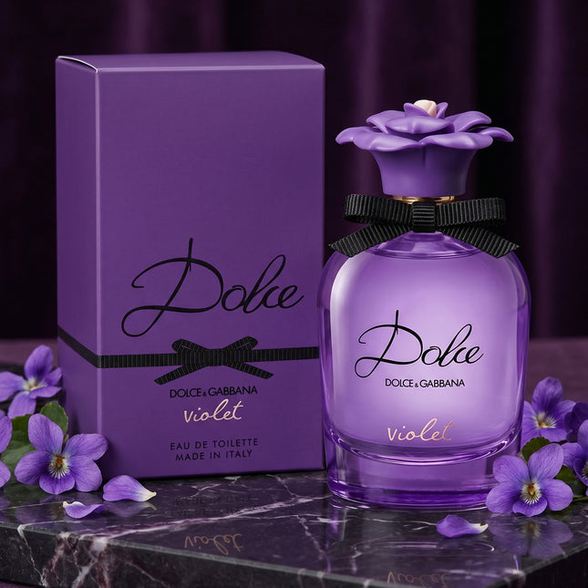 Dolce & Gabbana Dolce Violet front view perfume bottle