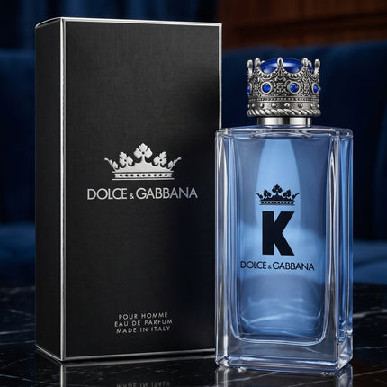 K By Dolce & Gabbana spicy woody cologne side view