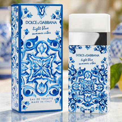 Light Blue Summer Vibes front view perfume bottle for women