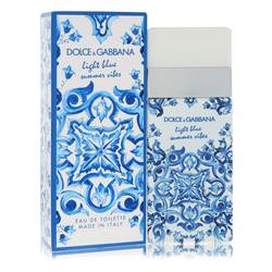 Light Blue Summer Vibes top view fragrance bottle image